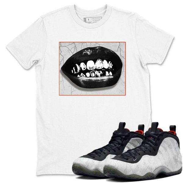 Grillz Lips Unisex T Shirts To Match Sneakers Air Foamposite One Jin Jezsport.com