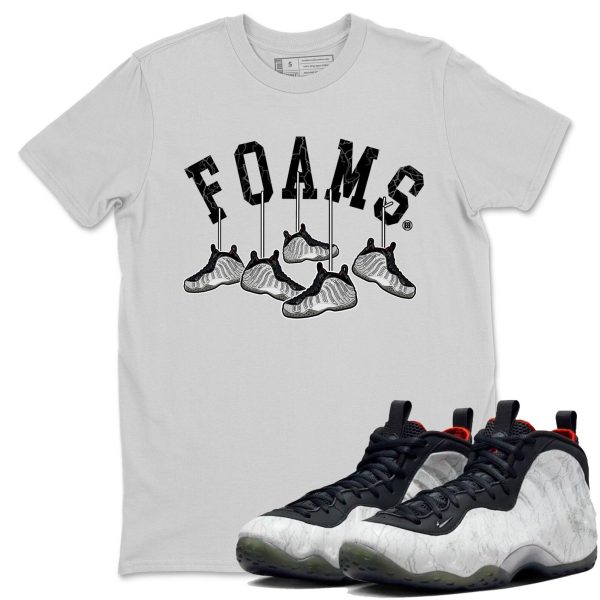 Hanging Sneakers Unisex T Shirts To Match Sneakers Air Foamposite One Jin Jezsport.com