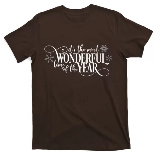 It's The Most Wonderful Time Of The Year T Shirt For Men, Christmas Shirt For Girl Jezsport.com