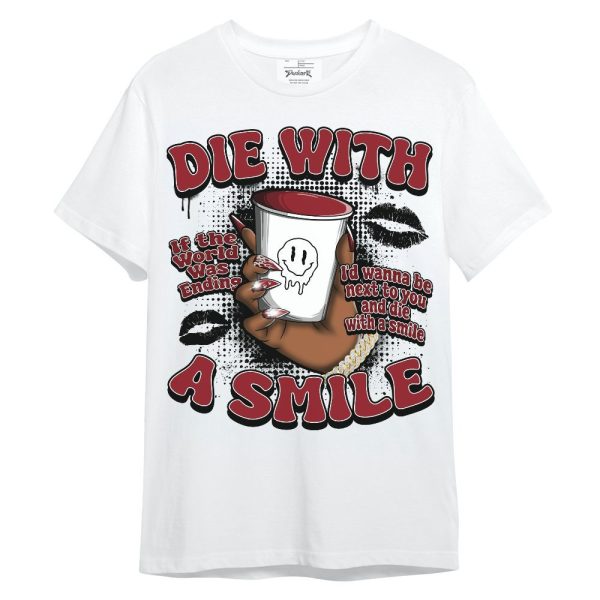 High Black Toe Reimagined 1s Shirt, Die With A Smile Graphic Unisex Shirt Matching Jordan Shirt Jezsport.com