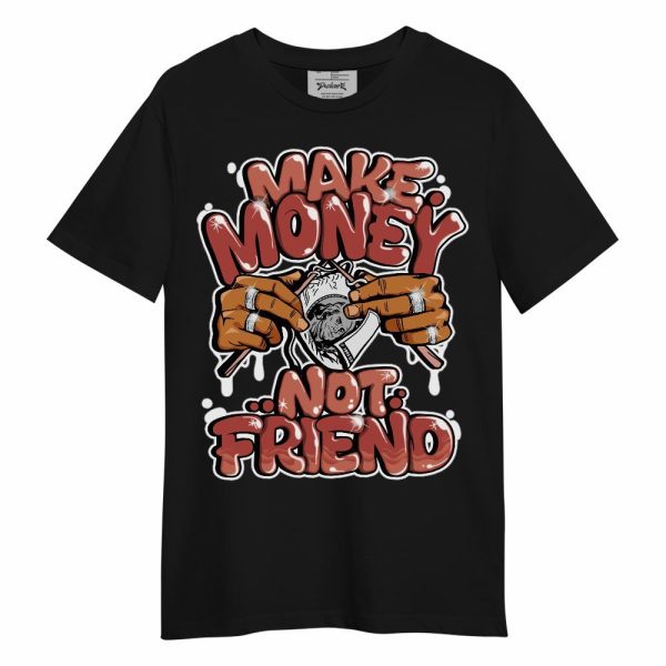 Dune Red 13s Shirt - Make Money Not Friend Graphic Unisex Shirt Matching Jordan Shirt Jezsport.com