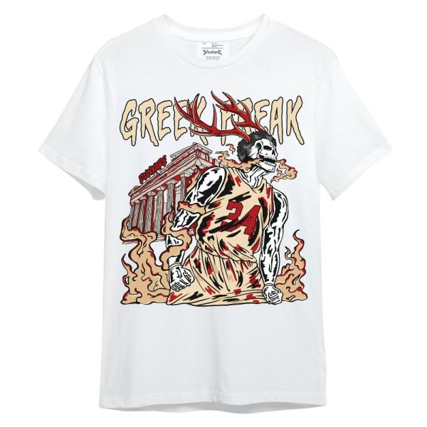 Dunk Low Strawberry Waffle Shirt - Greek Freaks Skeleton Shirt Unisex Outfit Unisex Shirt Matching Jordan Shirt Jezsport.com