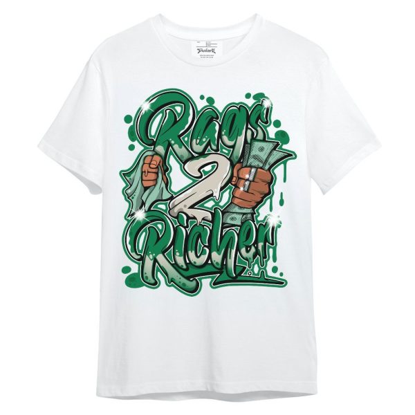 Lucky Green 2s Shirt - Rag 2 Rish Graphic Unisex Shirt Matching Jordan Shirt Jezsport.com