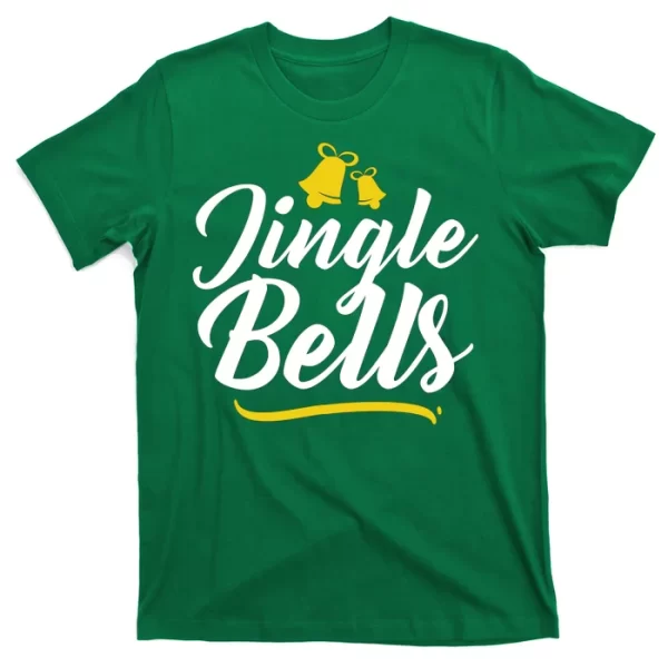 Jingle Bells Classic Christmas T Shirt For Men, Christmas Shirt For Girl Jezsport.com