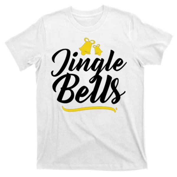 Jingle Bells Classic Christmas T Shirt For Men, Christmas Shirt For Girl Jezsport.com