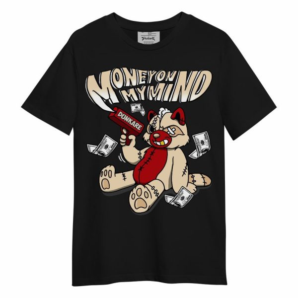 Dunk Low Strawberry Waffle Shirt - Money On My Mind Raccoon Shirt Unisex Outfit Unisex Shirt Matching Jordan Shirt Jezsport.com