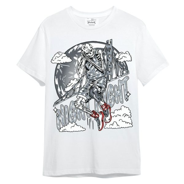 Wolf Grey 13s Shirt - Seeya Skeleton Unisex Shirt Matching Jordan Shirt Jezsport.com