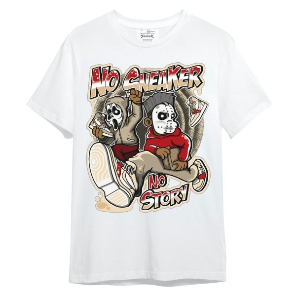 Dunk Low Strawberry Waffle Shirt - Sneakers Make Story Graphic Unisex Shirt Matching Jordan Shirt Jezsport.com