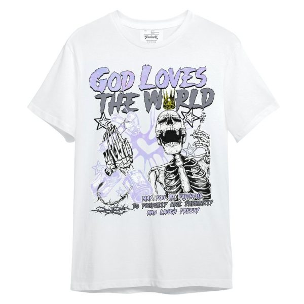 Zen Master 4s Shirt, God Loves The World Unisex Shirt Matching Jordan Shirt Jezsport.com