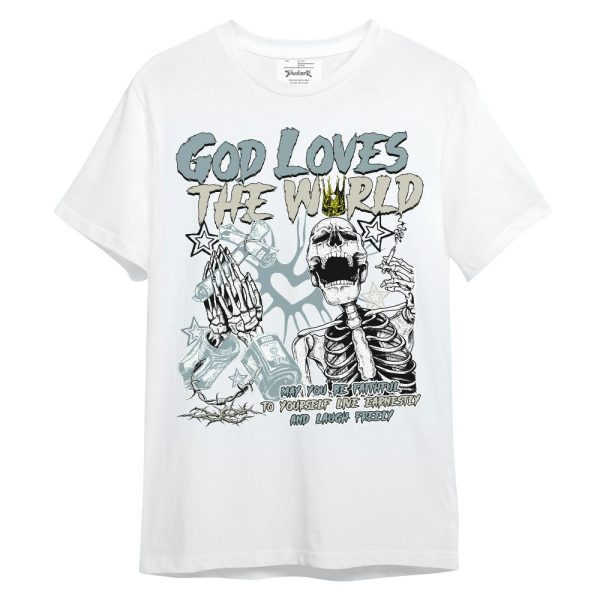 AMM Low 17s Shirt, God Loves The World Unisex Shirt Matching Jordan Shirt Jezsport.com