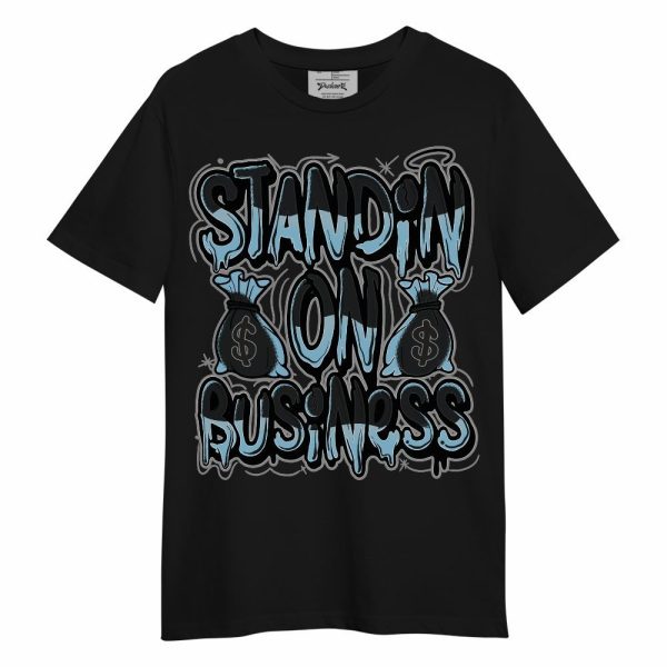 Chambray 7s Shirt - Standin' Business Graphic Unisex Shirt Matching Jordan Shirt Jezsport.com