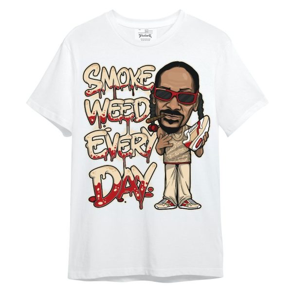 Dunk Low Strawberry Waffle Shirt - Smoking Every Day Graphic Unisex Shirt Matching Jordan Shirt Jezsport.com