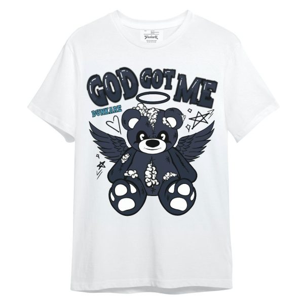 Retro Obsidian 13s Shirt - Gods Guides Me Bear Unisex Shirt Matching Jordan Shirt Jezsport.com