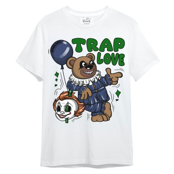 Midnight Navy 13s Shirt - Trap Loves Bear Unisex Shirt Matching Jordan Shirt Jezsport.com