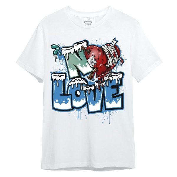 Low Carolina 17s Shirt, Drip No Love Streetwear Unisex Shirt Matching Jordan Shirt Jezsport.com