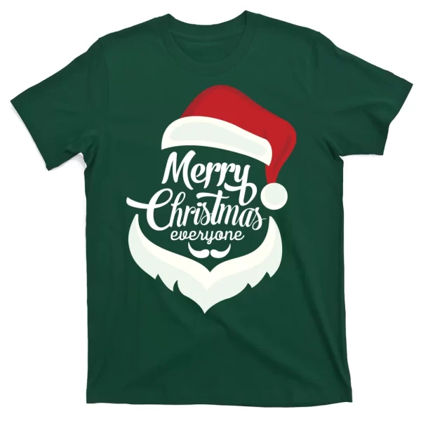 Merry Christmas Everyone T Shirt For Men, Christmas Shirt For Girl Jezsport.com