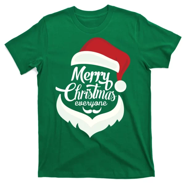 Merry Christmas Everyone T Shirt For Men, Christmas Shirt For Girl Jezsport.com