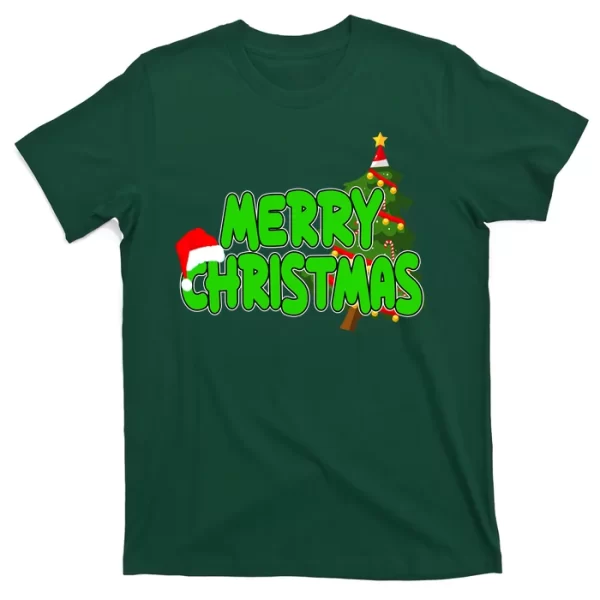 Merry Christmas Festive Holiday T Shirt For Men, Christmas Shirt For Girl Jezsport.com