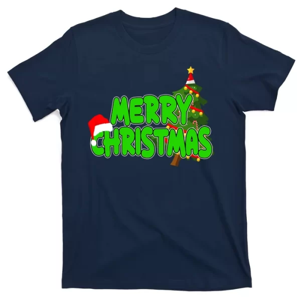 Merry Christmas Festive Holiday T Shirt For Men, Christmas Shirt For Girl Jezsport.com