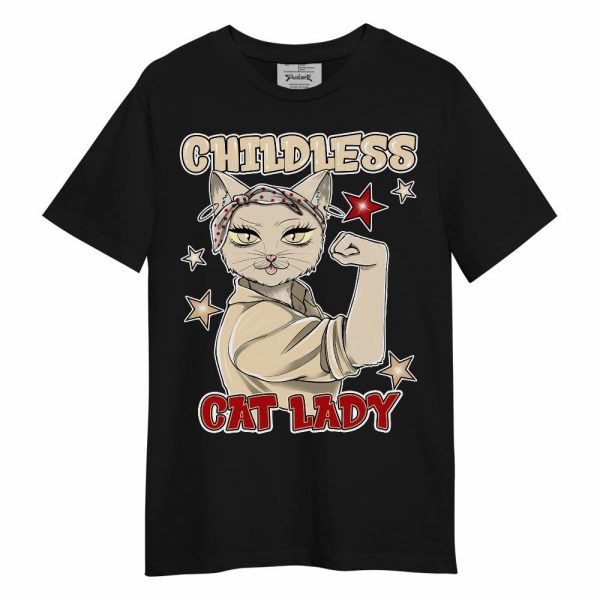 Dunk Low Strawberry Waffle Shirt - Childless Kat Lady Unisex Shirt Matching Jordan Shirt Jezsport.com