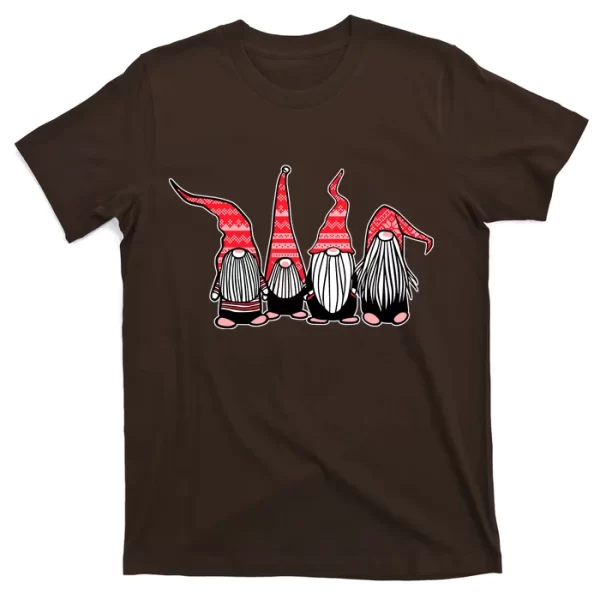 Nordic Gnomes Winter Christmas T Shirt For Men, Christmas Shirt For Girl Jezsport.com