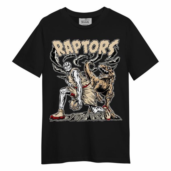 Dunk Low Strawberry Waffle Shirt - Raptors Skeleton Unisex Shirt Matching Jordan Shirt Jezsport.com