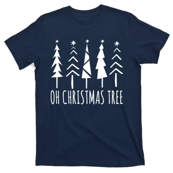 Oh Christmas Tree Festive Holiday T Shirt For Men, Christmas Shirt For Girl Jezsport.com