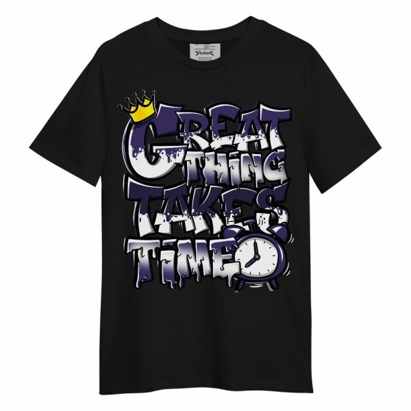 Retro Court Purple 13s Shirt, Great Things Sneaker Tee Streetwear Unisex Shirt Matching Jordan Shirt Jezsport.com