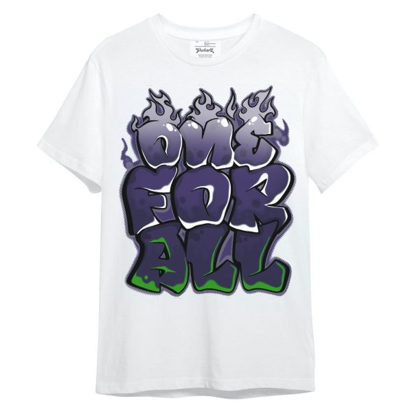 Retro Court Purple 13s Shirt - Ones For All Graphic Unisex Shirt Matching Jordan Shirt Jezsport.com