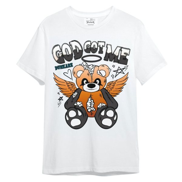 Air Max One Block Down Churney Shirt - Gods Guides Me Bear Unisex Shirt Matching Jordan Shirt Jezsport.com