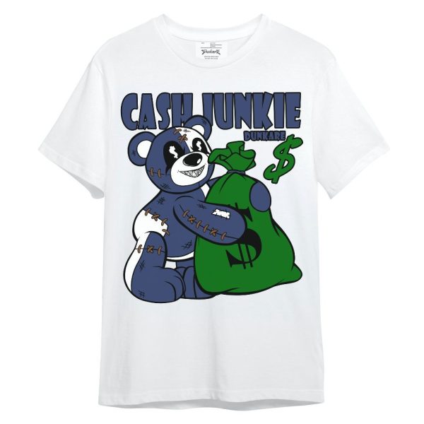 Midnight Navy 13s Shirt - Cashs Junkie Bear Unisex Shirt Matching Jordan Shirt Jezsport.com