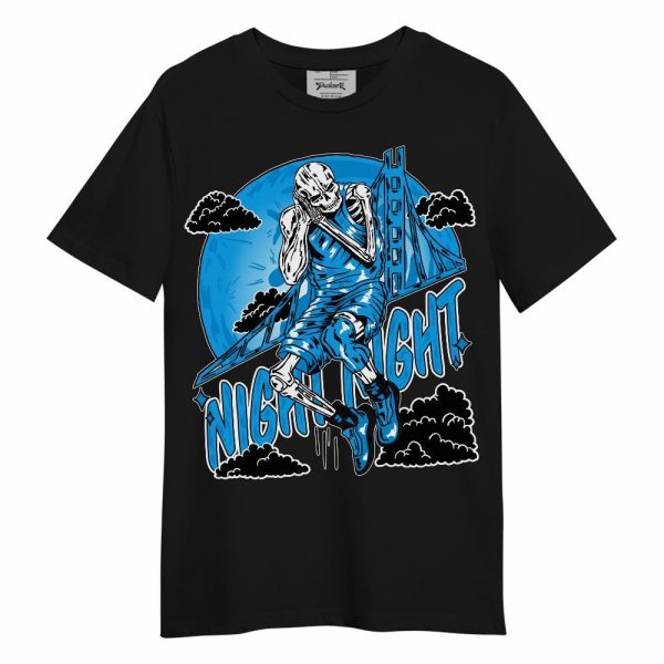 Black University Blue 2022 13s Shirt - Seeya Skeleton Unisex Shirt Matching Jordan Shirt Jezsport.com