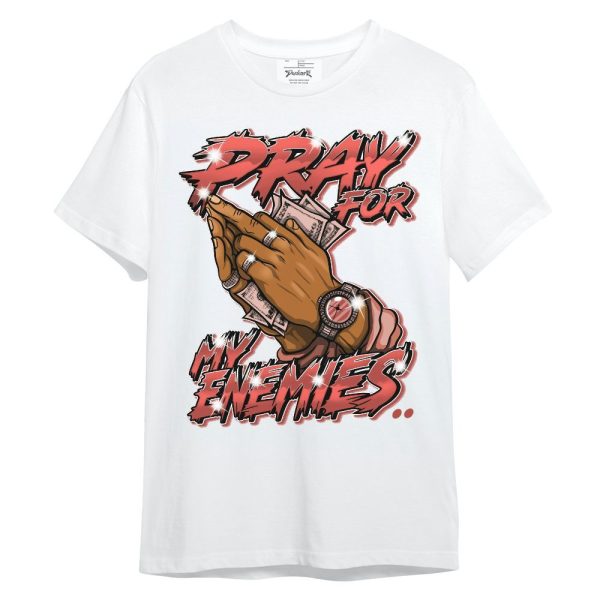 Dune Red 13s Shirt - Prayed For Enemies Graphic Unisex Shirt Matching Jordan Shirt Jezsport.com