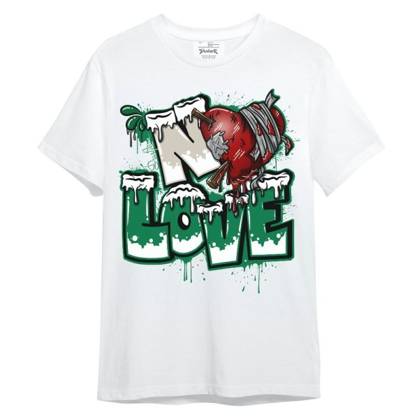 Lucky Green 2s Shirt, Drip No Love Streetwear Unisex Shirt Matching Jordan Shirt Jezsport.com