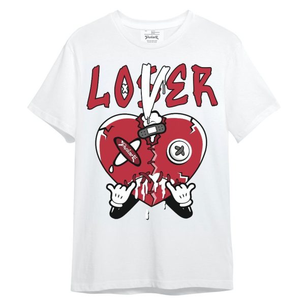 Red Flint 13s Shirt, Loser Lover Drip Unisex Shirt Matching Jordan Shirt Jezsport.com