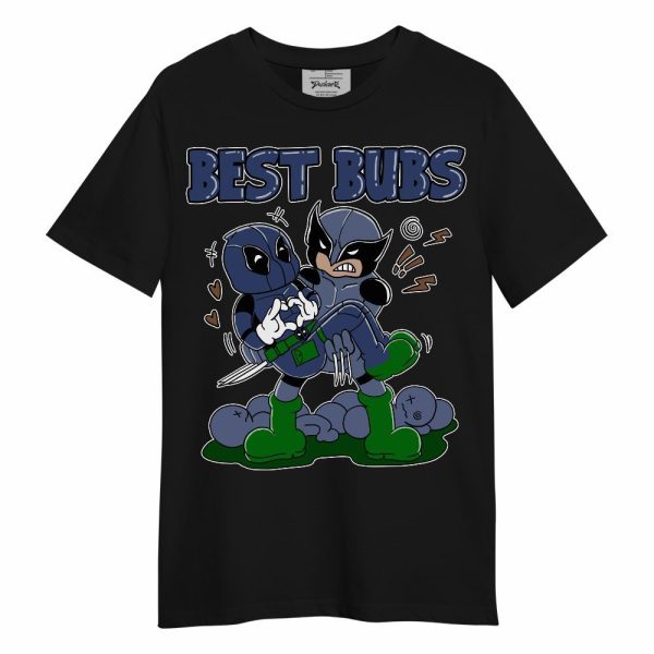 Midnight Navy 13s Shirt - Bubs Cartoon Unisex Shirt Matching Jordan Shirt Jezsport.com