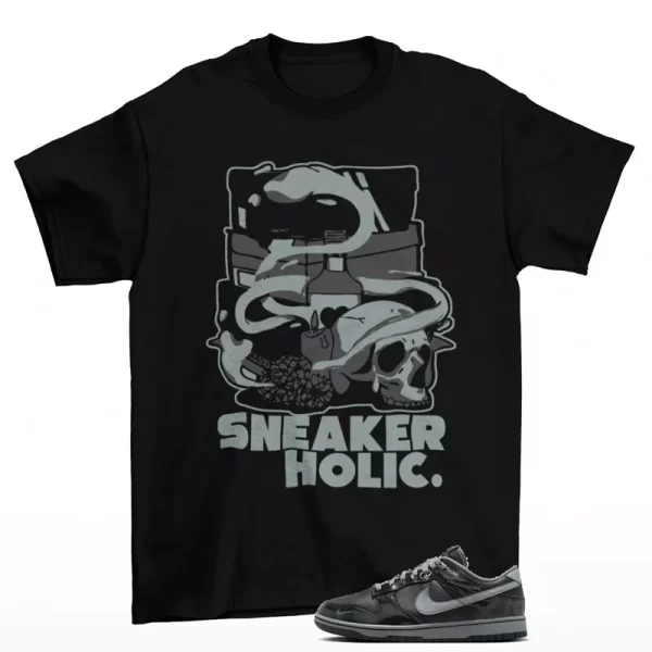 Sneaker Holic Sneaker Shirt Black to Match Dunk Low Berlin FZ3053-001 Jezsport.com