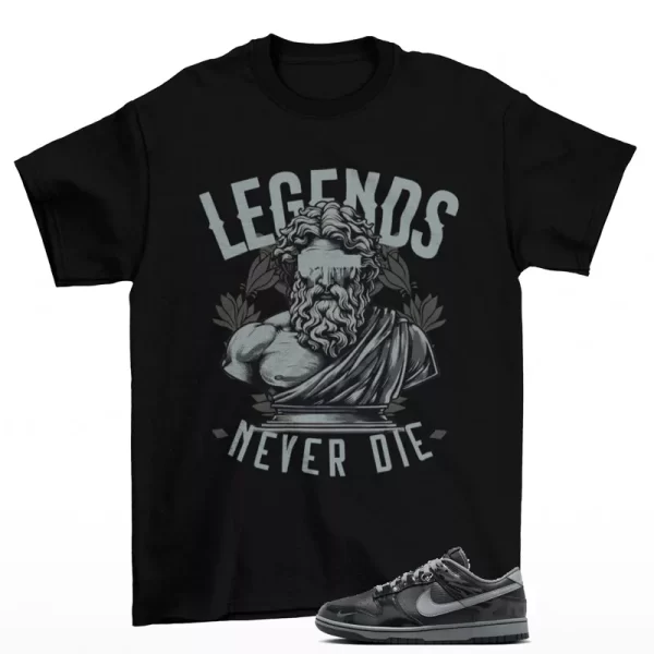 Legendary Sneaker Shirt Black to Match Dunk Low Berlin FZ3053-001 Jezsport.com