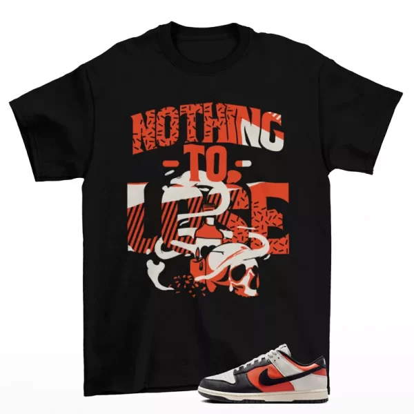 Nothing To Lose Sneaker Shirt to Match Dunk Low Vintage Coral HQ4988-030 Jezsport.com