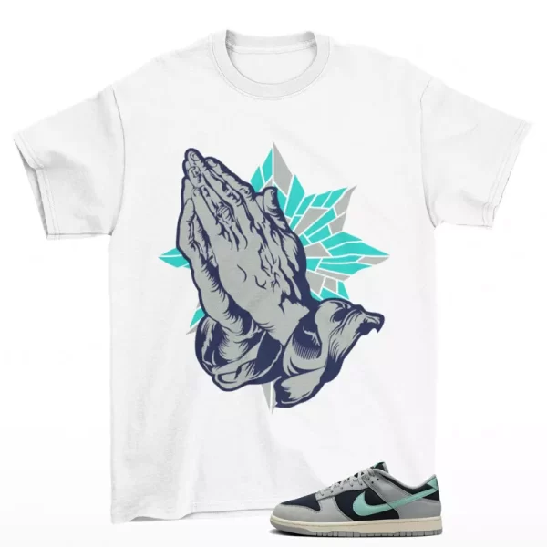 Blessed Sneaker Shirt to Match Dunk Low Light Pumice Green Frost FB8895-001 Jezsport.com