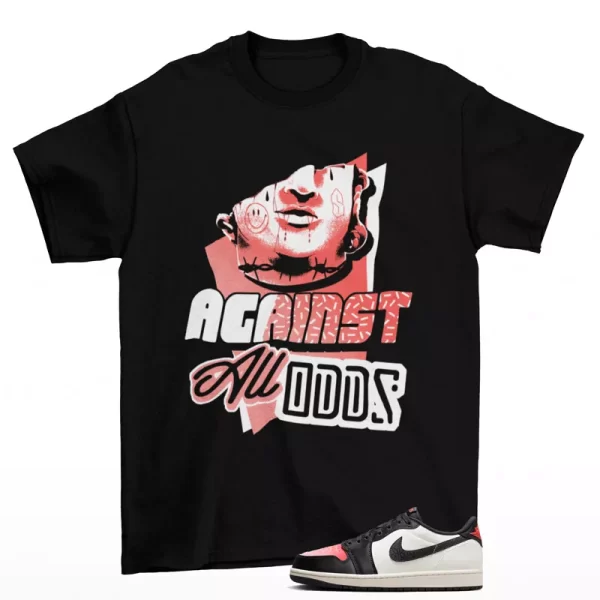 All Odds Sneaker Shirt to Match Jordan 1 Retro Low OG PSG HF8828-100 Jezsport.com