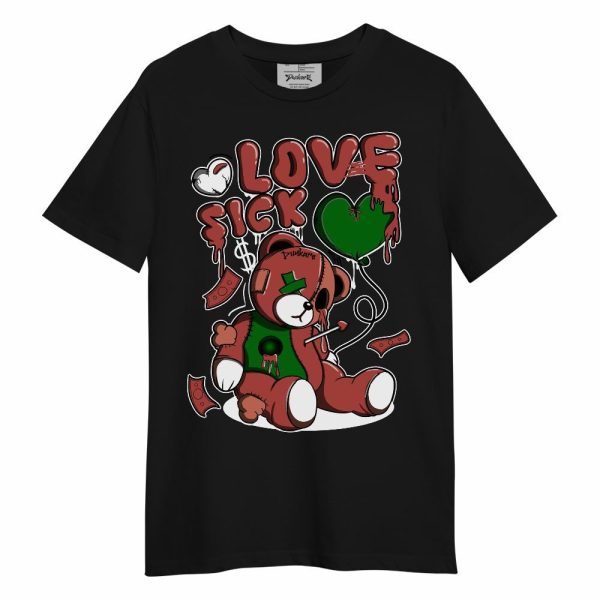 Dune Red 13s Shirt, Graphic Love Sick Unisex Shirt Matching Jordan Shirt Jezsport.com