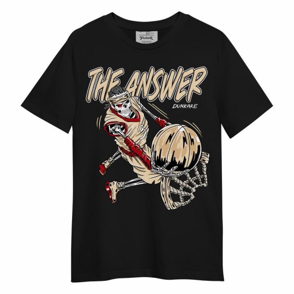 Dunk Low Strawberry Waffle Shirt - The Answer Skeleton Unisex Shirt Matching Jordan Shirt Jezsport.com