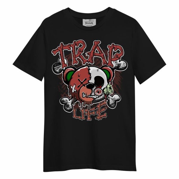 Dune Red 13s Shirt, Trap Bear Skull Unisex Shirt Matching Jordan Shirt Jezsport.com