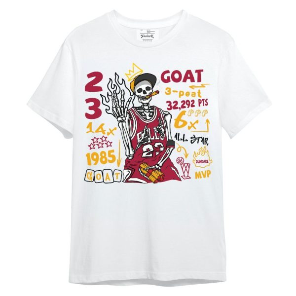 Cardinal 7s Shirt, Number 23 GOAT Streetwear Unisex Shirt Matching Jordan Shirt Jezsport.com