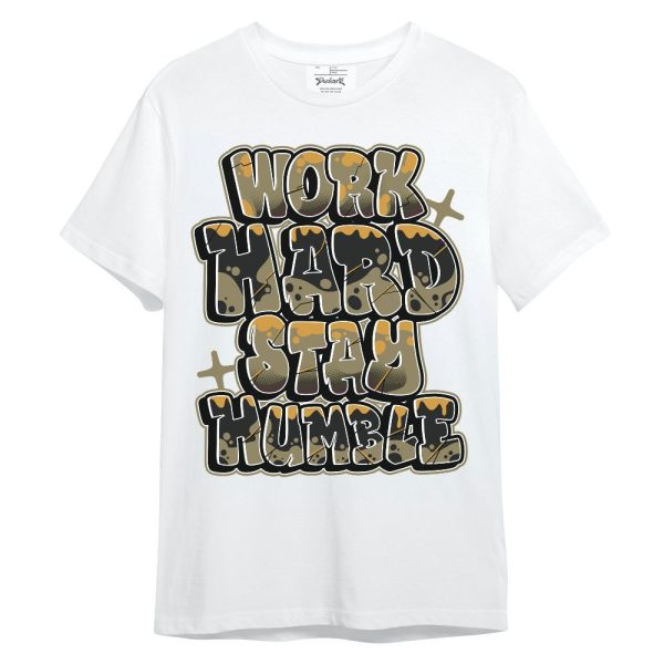 Black Olive 7s Shirt - Working Hard And Humble Graphic Unisex Shirt Matching Jordan Shirt Jezsport.com