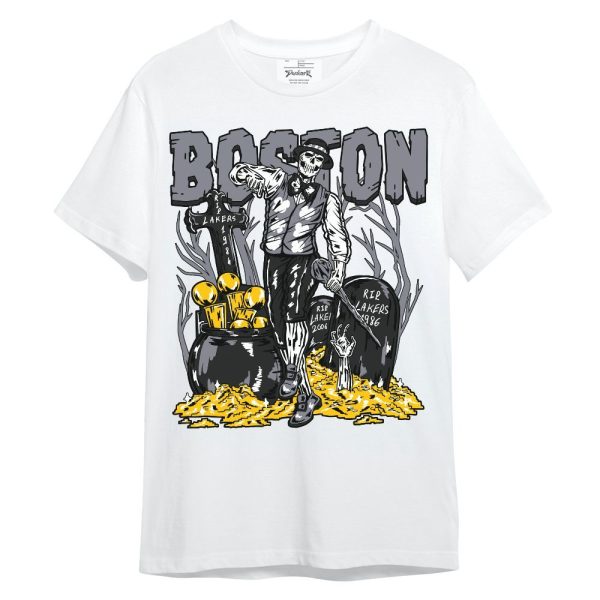 Retro Black Flint 13s Shirt - Goldrush Skeleton Unisex Shirt Matching Jordan Shirt Jezsport.com