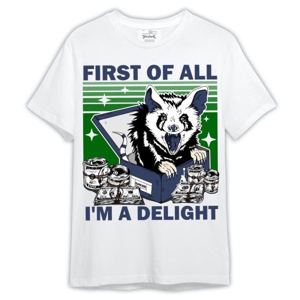 Midnight Navy 13s Shirt, Opossum I'm A Delight Shirt Outfit Matching Jordan Shirt Jezsport.com