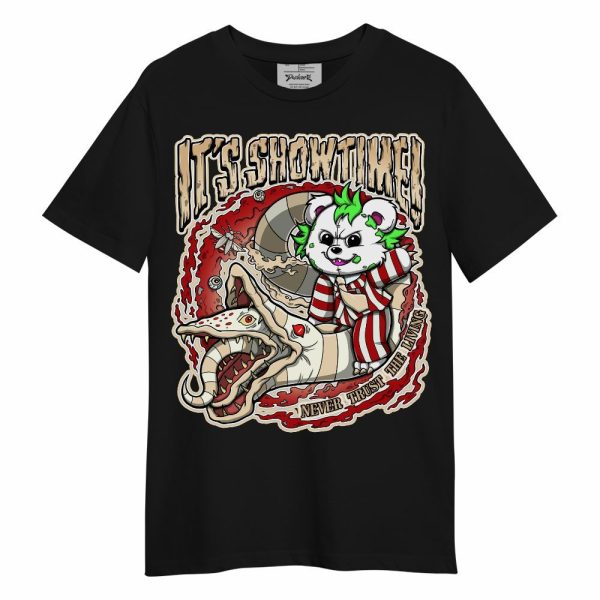 Dunk Low Strawberry Waffle Shirt - Showtime Beetle Juice Bear Halloween Unisex Shirt Matching Jordan Shirt Jezsport.com