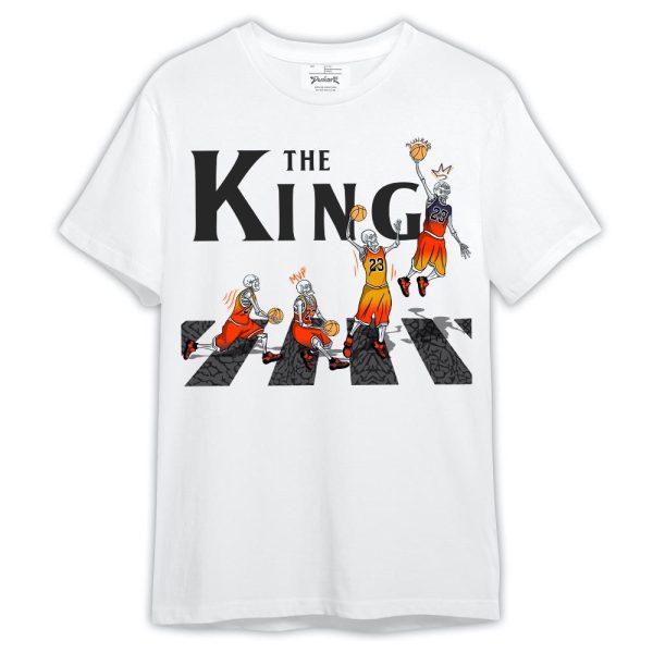 J Balvin Rio 3s Shirt, The King Basketball Shirt Outfit 0605 TCD Matching Jordan Shirt Jezsport.com